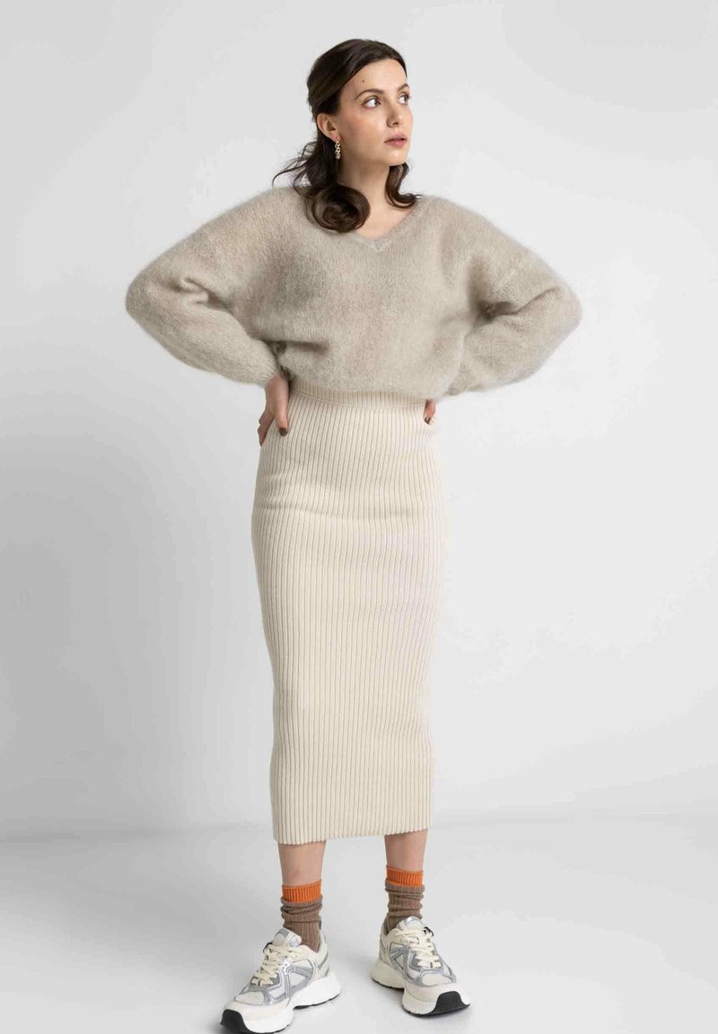 Damen Jeansröcke | LOLA Bleistiftrockbeige - CH26137 Damen Jeansröcke | LOLA Bleistiftrockbeige - CH26137