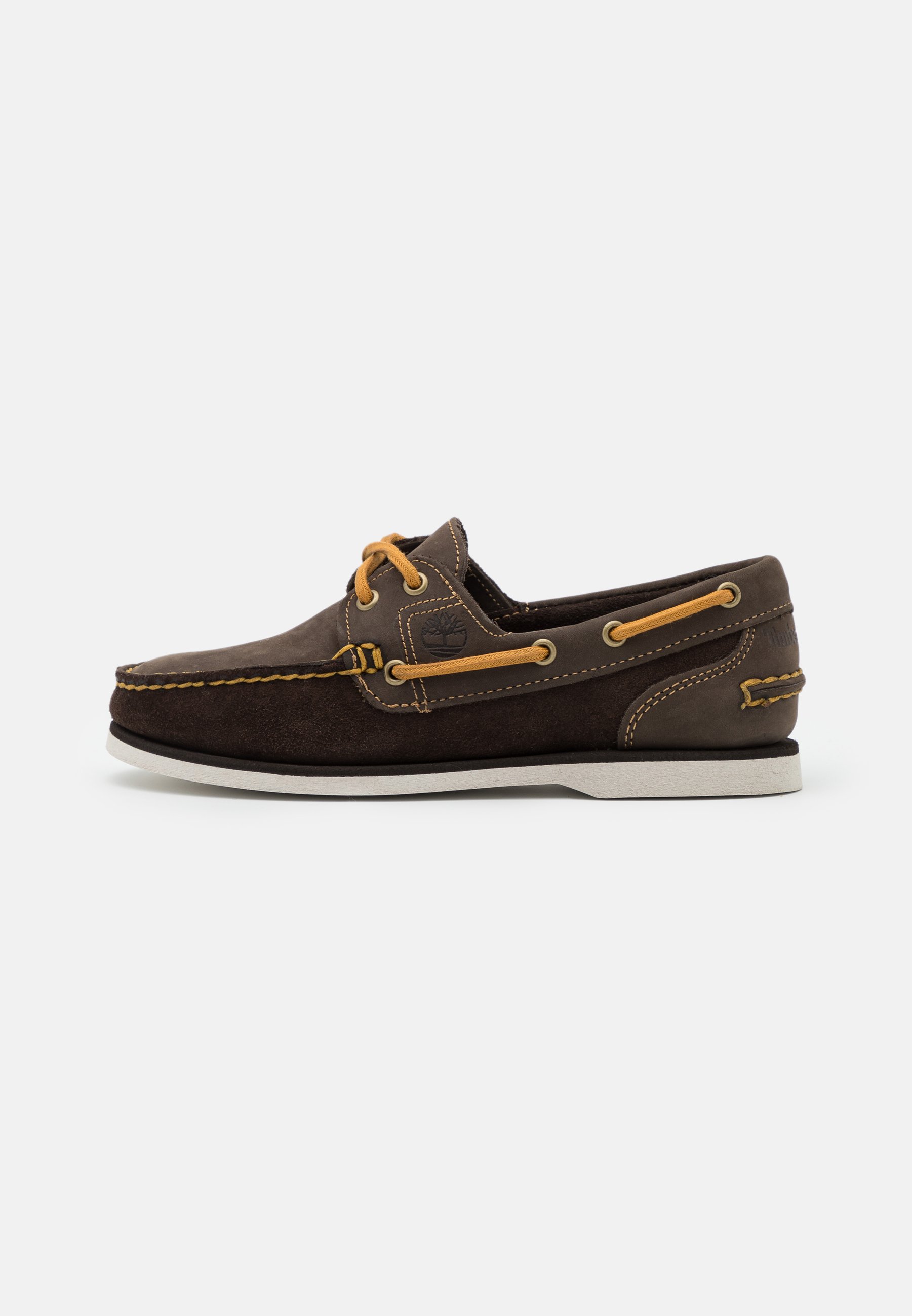 Timberland CLASSIC - Scarpe da barca - dark brown/marrone scuro - Zalando