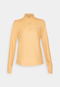 TRAIL MIDLAYER - Langarmshirt - copper moon/phantom/silver/mink brown