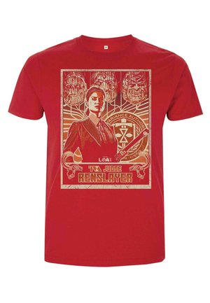LOKI VARIANT LOKI TEAM - Print T-shirt - red