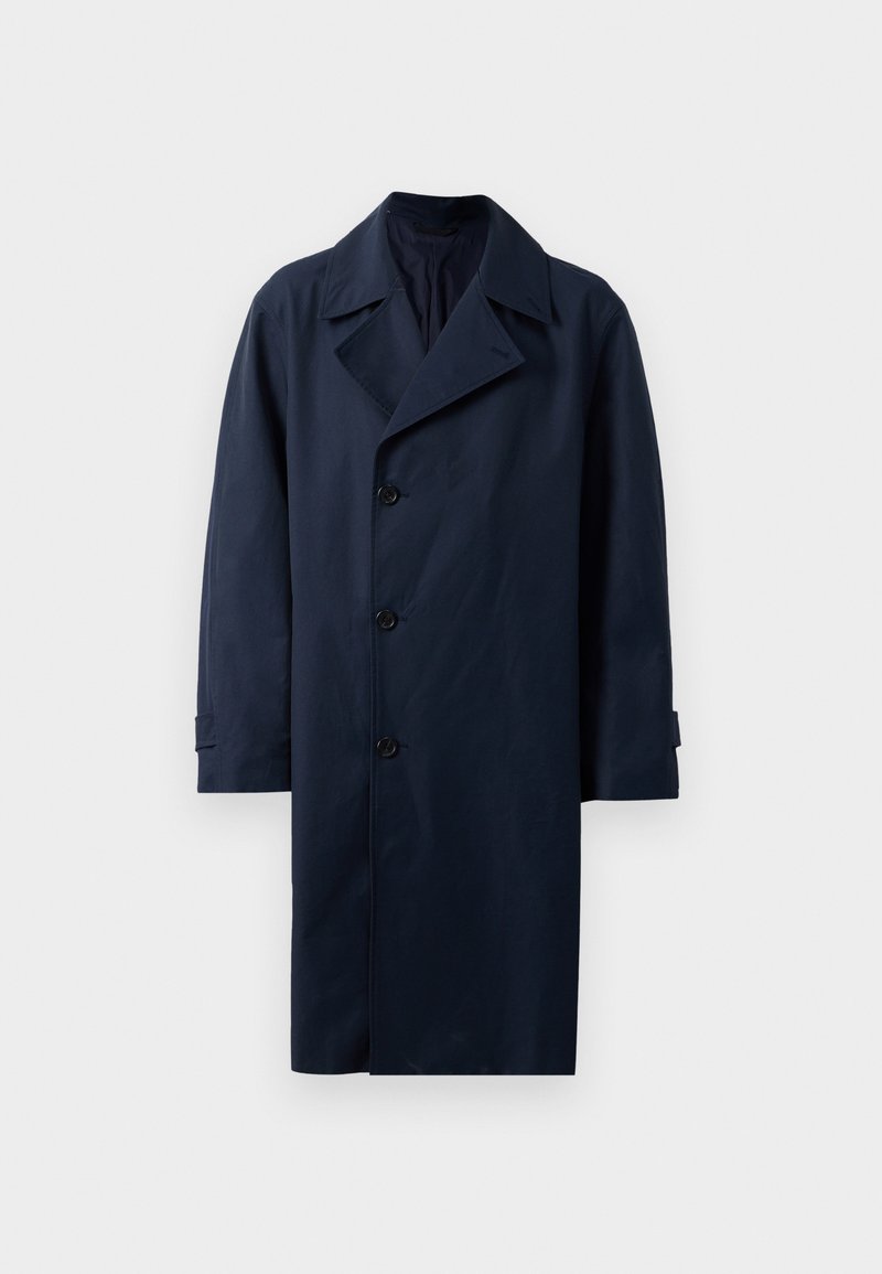 Selected Homme Trenchcoat donkerblauw