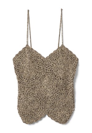 Stefanel, TOP. - Top - white black