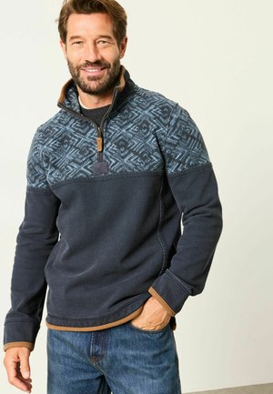 FatFace, KNITTED SWEAT TOP - Sweatshirt - navy