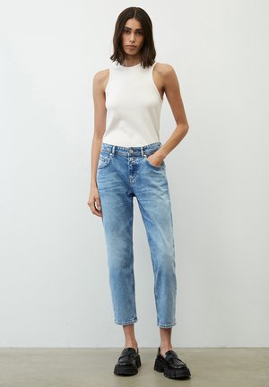 THEDA - Relaxed fit jeans - mid eco blue wash