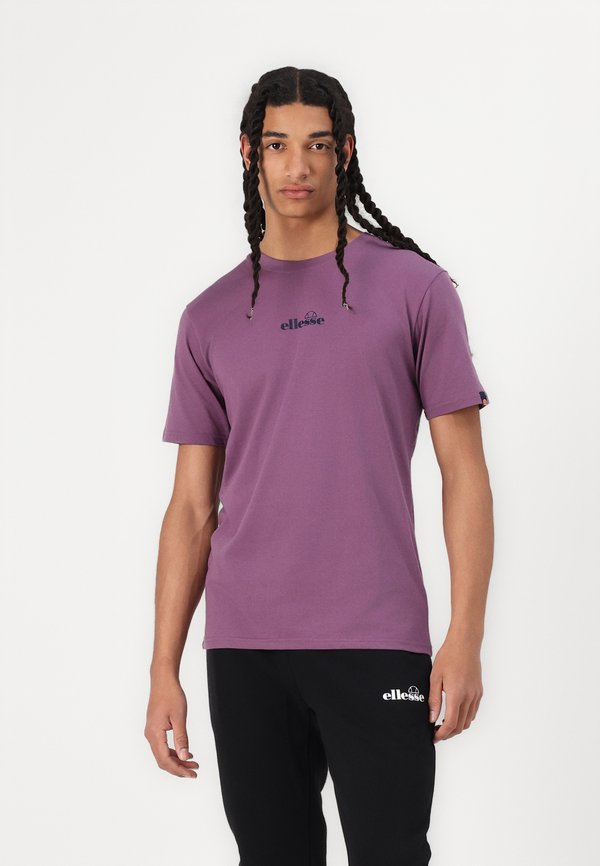 OLLIO TEE - Print T-shirt - dark purple
