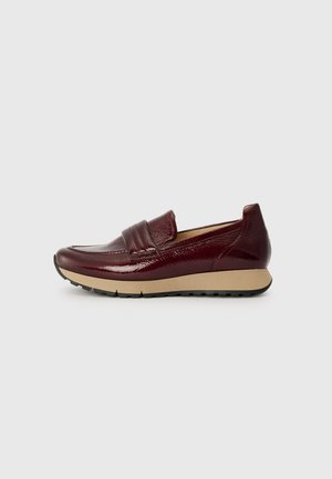 Chaussons - burgund/beige