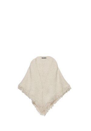 FRINGED TRIANGLE - Köpeny - beige