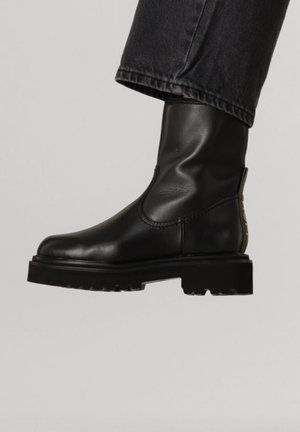 TheHoffBrand OFFICE - Botines con plataforma - zwart