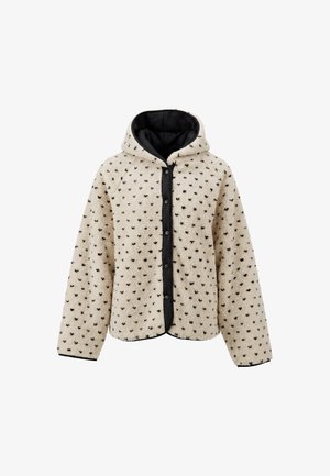 usha, Fleece jacket - black