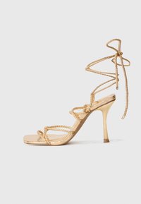 ADRIAANA - Sandali z visoko peto - gold-coloured
