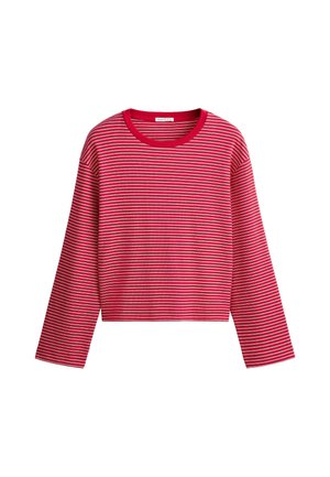 OYSHO, T-shirt à manches longues - red
