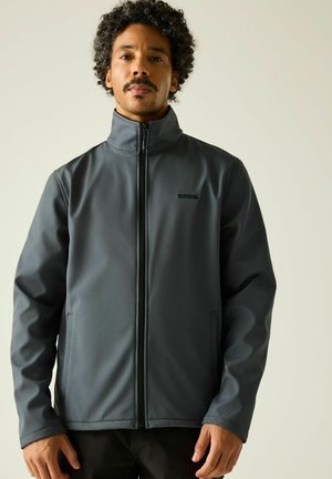 Regatta, REGATTA CERA V WASSERABWEISENDE WARME SOFTSHELLJACKE HERREN - Soft shell jacket - dark storm