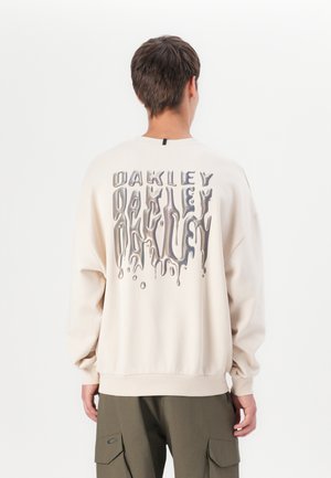 STACKED METAL CREWNECK  - Felpa - beige