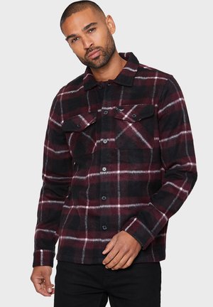 Koszula - burgundy check