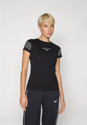 ATHLETICS TEE - T-shirt imprimé - black