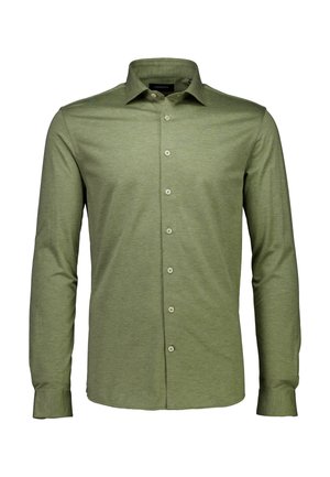 Overhemd - lt dusty green mel