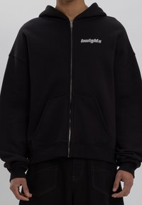 LOW LIGHTS STUDIOS® Felpa con zip - black