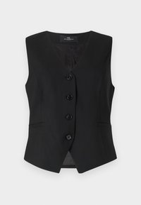 STATICE BIELLE WAISTCOAT - Veste sans manches - black