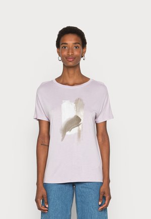 F CVE PHOTO AW - T-shirt z nadrukiem - lavender