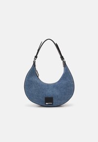 SMALL HALF MOON - Mala de mão - bright blue marble