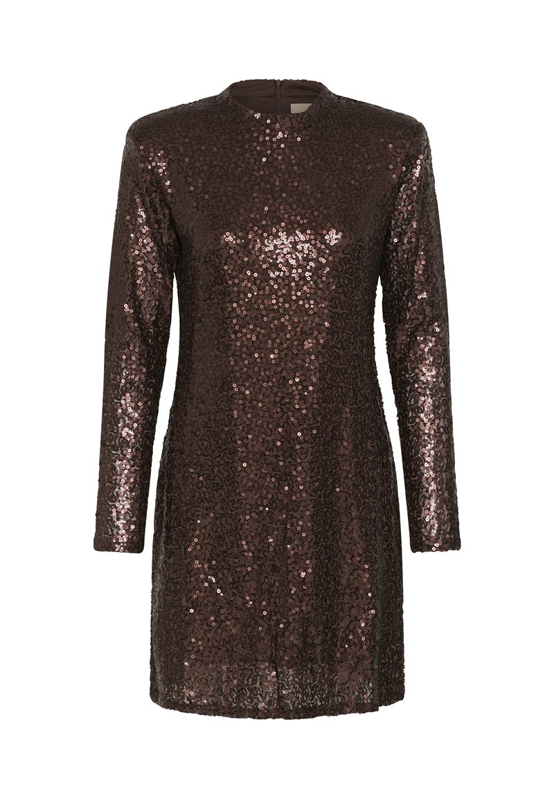 Culture CUNYNNA DRESS - Vestido de cocktail / Vestido de festa - coffee ...
