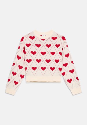 LOVE GIRLS - Pulover - modern red