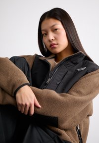 The North Face W RETRO DENALI JACKET - Fliisjakk - smokey brown/black