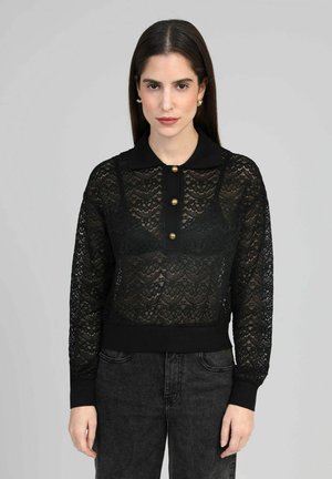 ALOUNI - Blouse - noir