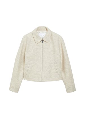 comma, INDOOR-JACKE - Strickjacke - helles beige