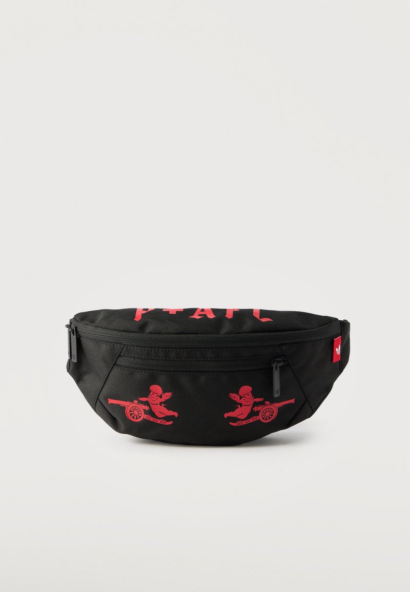 adidas Originals ARSENAL FC BAG UNISEX - Bum bag - black/better scarlet ...