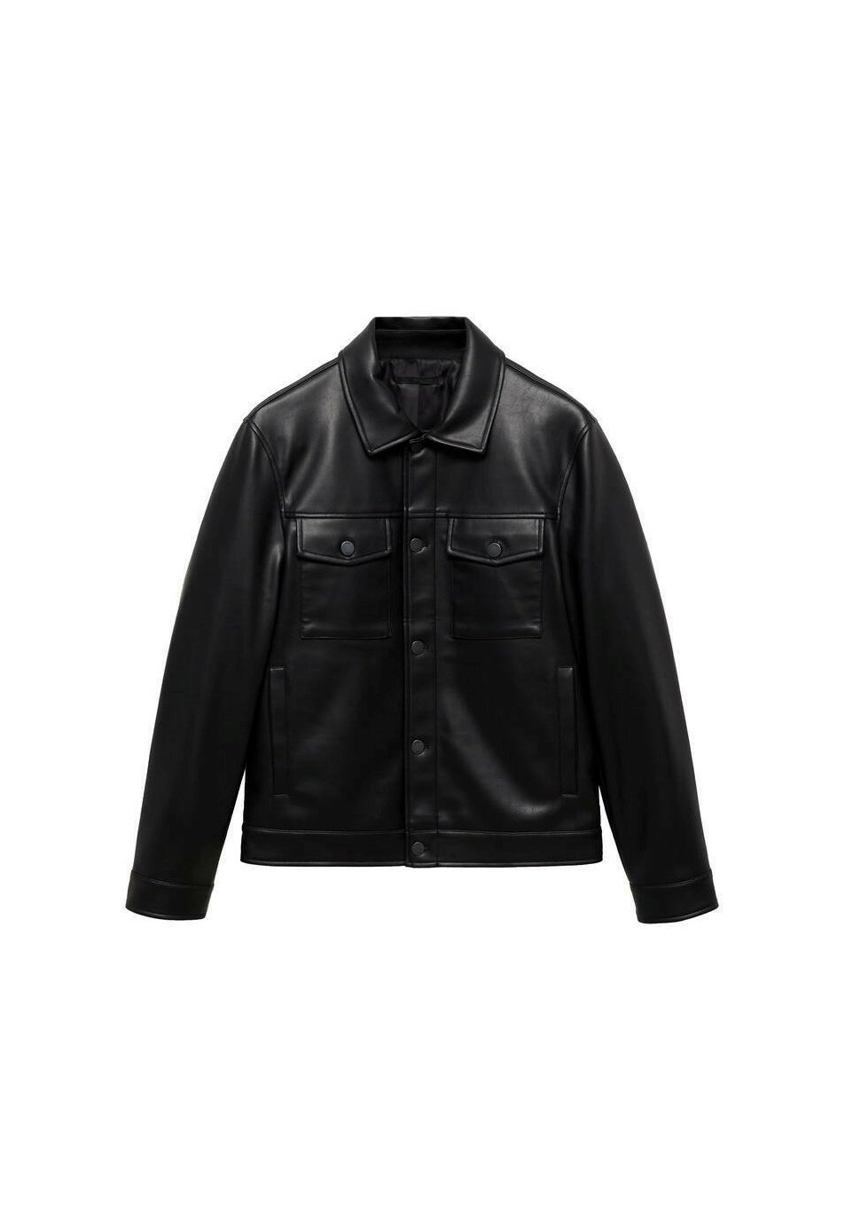 ★関税込★Margarin Fingers★STAR FAUX LEATHER JACKET★ Star Fringe Leather Jacket for Women | Feather Skin |