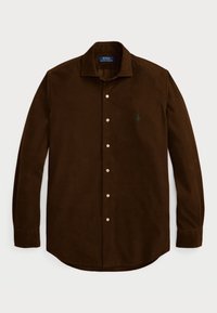 CUSTOM FIT CORDUROY SHIRT - Chemise - chocolate mousse