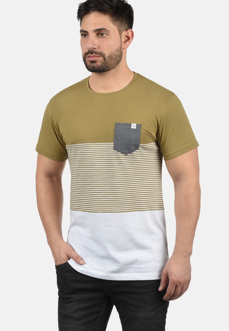 Solid SDMalte - Triko s potiskem - khaki