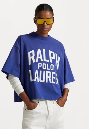 Polo Ralph Lauren KNIT T-SHIRT - T-shirts med print - bright navy