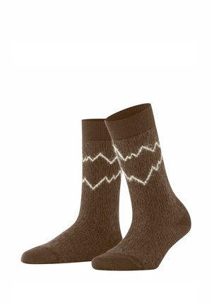 FALKE, PEAK BOOTSOCKEN - Sokken - cappucino