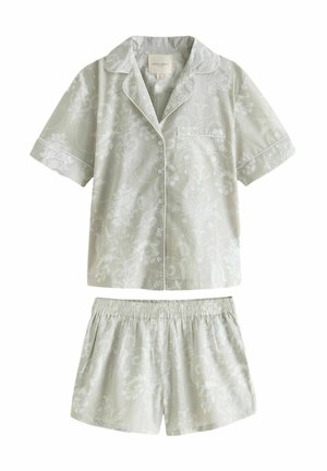 REGULAR FIT - JOSETTE BUTTON THROUGH SET - Pyjama set - neutral