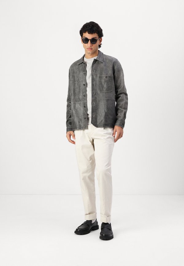 RUFFO OVERSHIRT - Leather jacket3