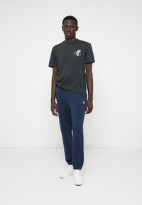 CLOSURE London EAGLE TEE - Marškinėliai su spaudiniu - washed black