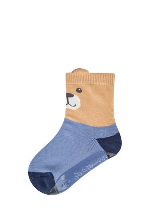 Sterntaler, FLITZEN FLITZER SOFT BÄR MIT VOLLSOHLE (ANTI-RUTSCH-EFFEKT) - Socks - ecru