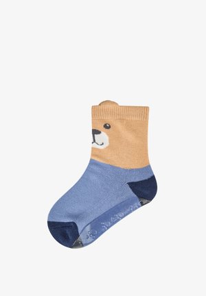 Sterntaler, FLITZEN FLITZER SOFT BÄR MIT VOLLSOHLE (ANTI-RUTSCH-EFFEKT) - Socken - ecru