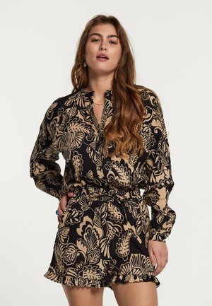 PLYMOUTH - Button-down blouse - black