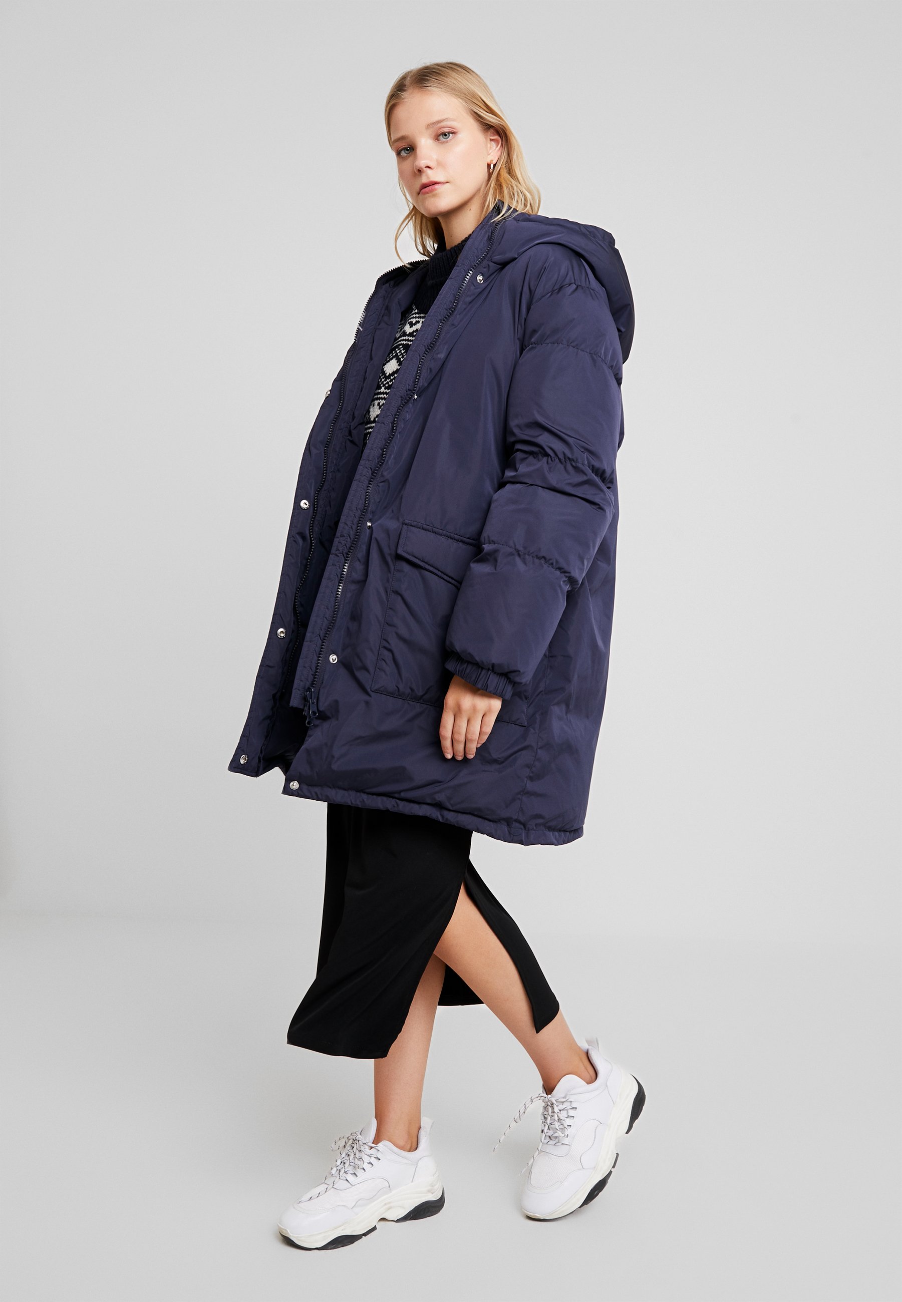 Samsøe Samsøe OKINA Winterjas night skydonkerblauw Samsoe Samsoe Wintermantels voor dames online shoppen