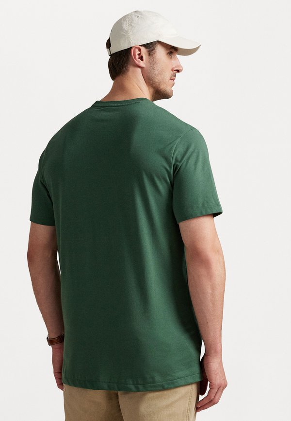 JERSEY CREWNECK T-SHIRT - Basic T-shirt - washed forest2