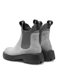 Woden Botines con plataforma - sea fog grey