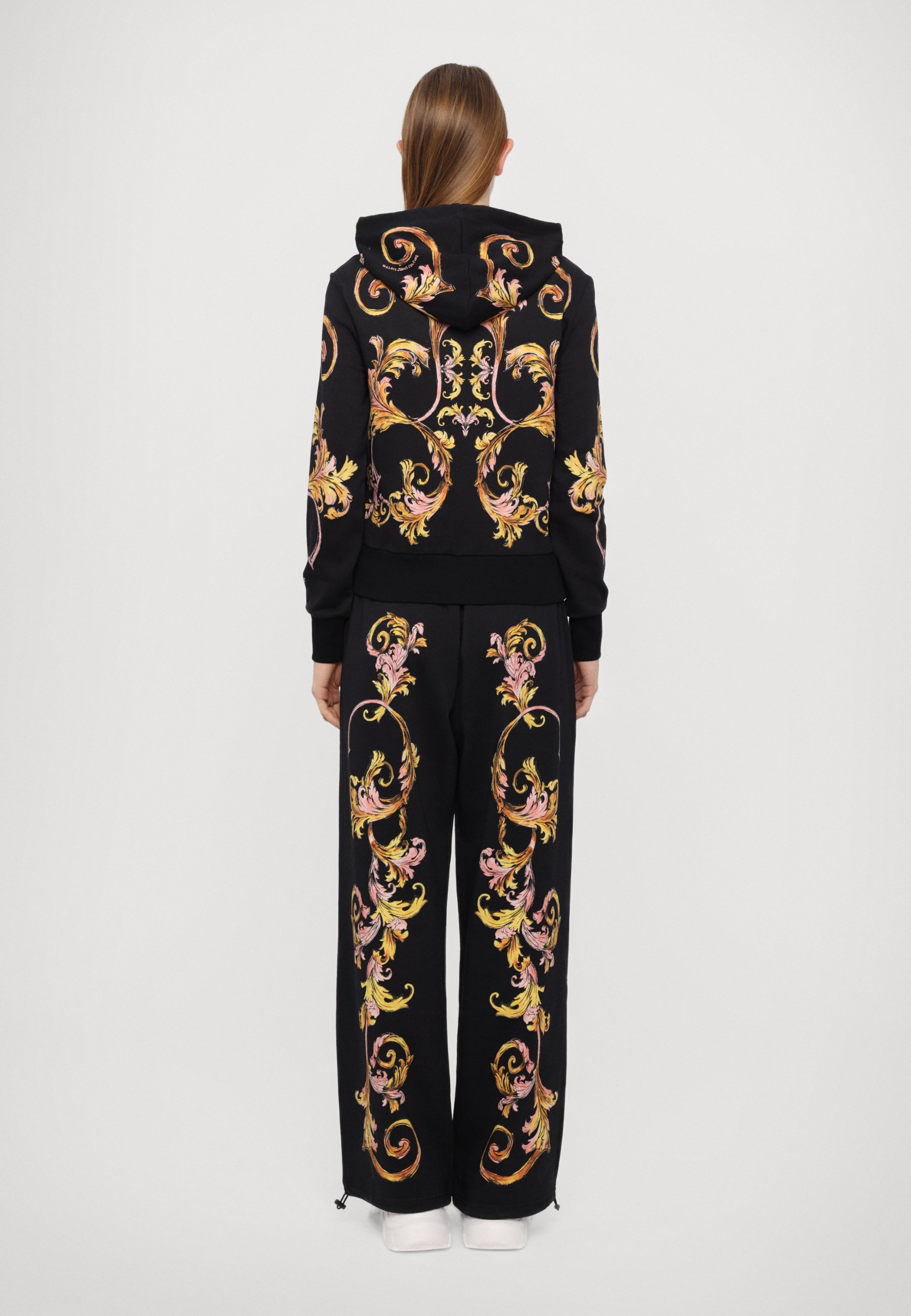 Versace Jeans Couture - Bluza z kapturem/czarny - Zalando.pl