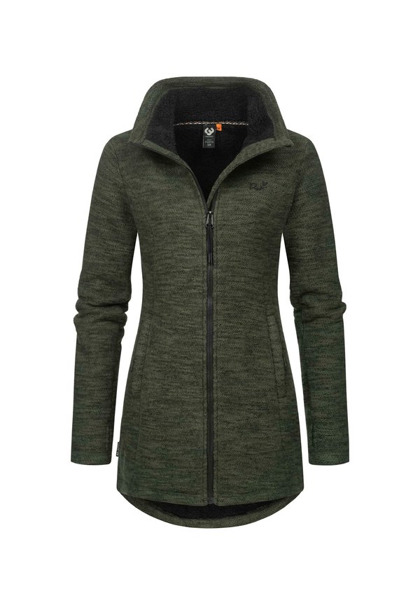 Sweatjacke - dark olive