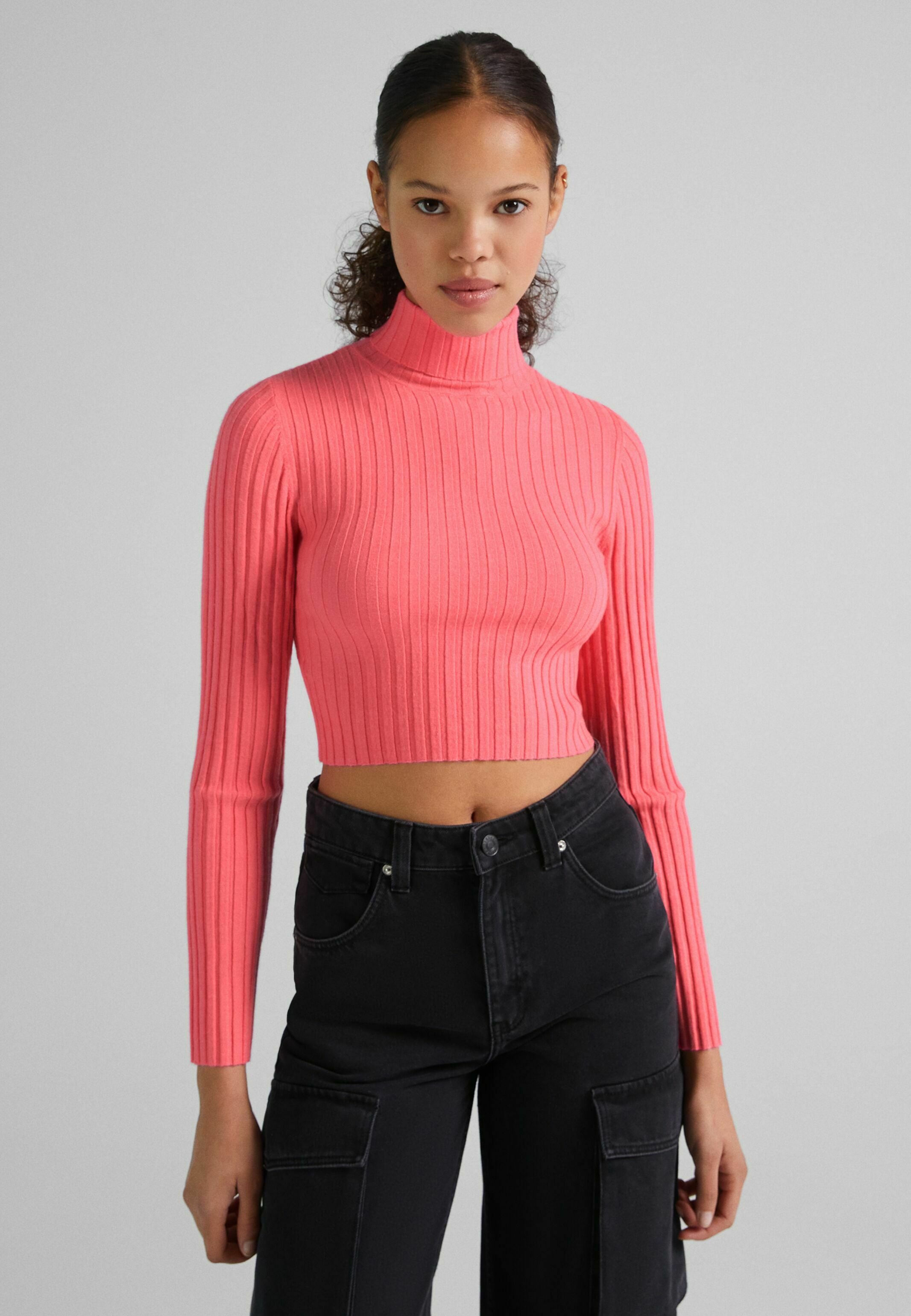 bershka red jumper