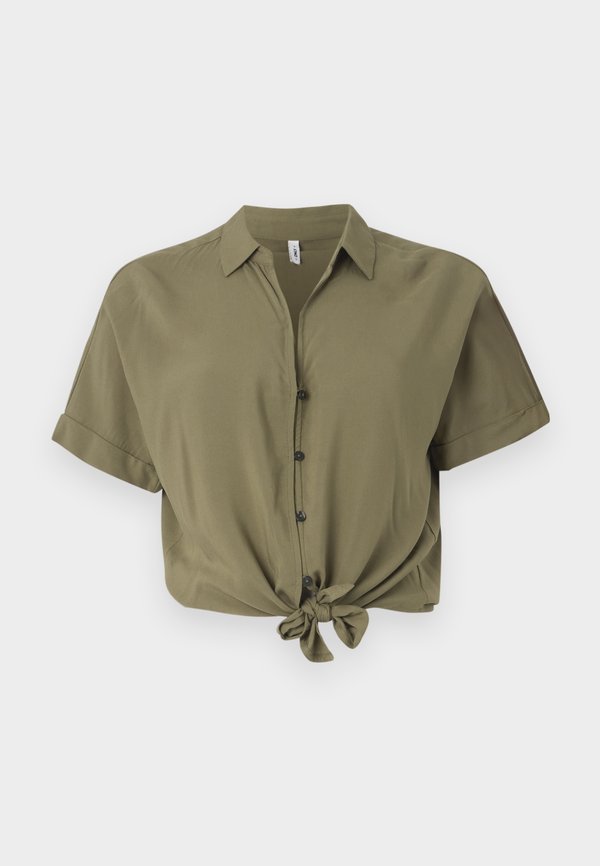 ONLNOVA LIFE KNOT SHIRT - Button-down blouse - kalamata3