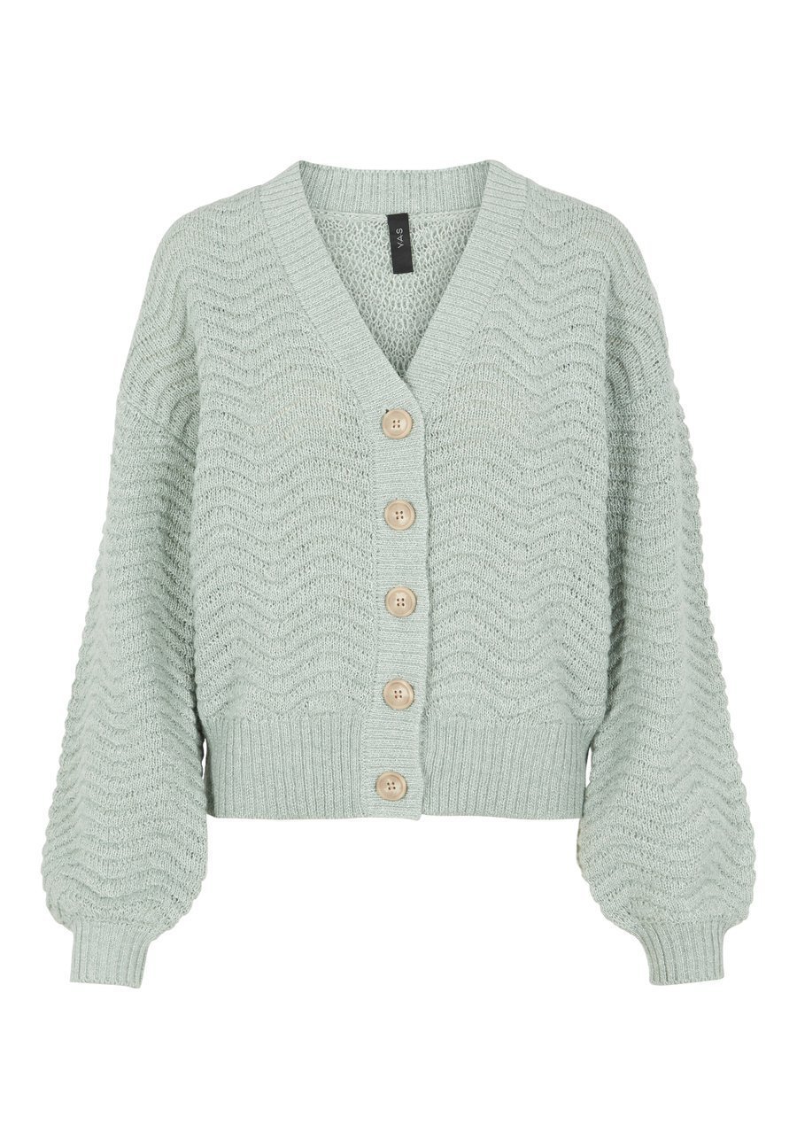 Groene YAS Kleding, schoenen, sport & accessoires online YAS YASDUSANA KNIT Trui neon green Zalando.nl