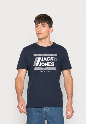 JJBEN TEE - Print T-shirt - navy blazer